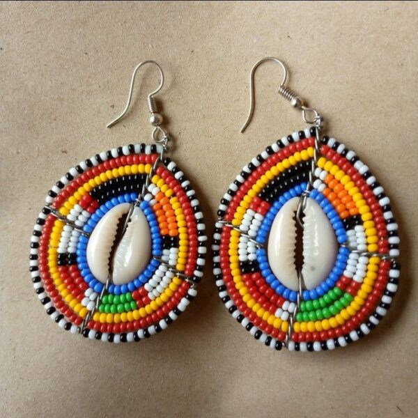 Crowrie African Handmade Earrings